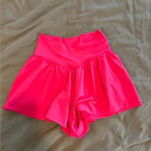 Aerie High Waist Pink Women's Shorts